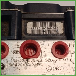 Centralina ABS Modulo Pompa BOSCH 0265800468 5Z0614117L VOLKSWAGEN FOX 5Z Originale Usato