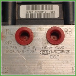 Centralina ABS Modulo Pompa BOSCH 0265951240 589201P2A0 KIA VENGA Originale Usato
