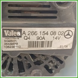 Alternatore VALEO SG9B079 MERCEDES-BENZ Classe A W/C169 A266154080280
