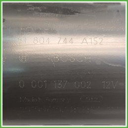 Motorino Avviamento BOSCH 0001137002 FIAT 500 3P 51804744