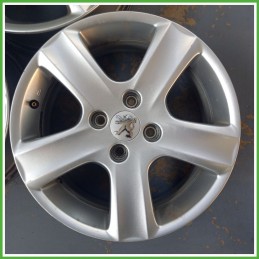 Cerchio Singolo in Lega PEUGEOT 307 (dal 04/2001 al 12/2006) 16 pollici 16" 6.5J 4x108 ET 31 originale usato al pz