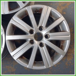 Cerchio Singolo in Lega VOLKSWAGEN GOLF (5K/AJ) (dal 09/2008) 15 pollici 15" 6.5J 5x112 ET 50 originale usato al pz