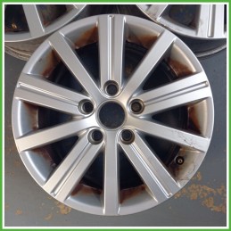 Cerchio Singolo in Lega VOLKSWAGEN GOLF (5K/AJ) (dal 09/2008) 15 pollici 15" 6.5J 5x112 ET 50 originale usato al pz