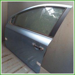 Porta Portiera Sportello Anteriore Sinistra SX AZZURRO CHIARO ICE BLUE ZG HYUNDAI i20 Berlina 2009 2011 Originale Usato