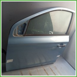 Porta Portiera Sportello Anteriore Sinistra SX AZZURRO CHIARO ICE BLUE ZG HYUNDAI i20 Berlina 2009 2011 Originale Usato