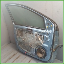 Porta Portiera Sportello Anteriore Sinistra SX AZZURRO CHIARO ICE BLUE ZG HYUNDAI i20 Berlina 2009 2011 Originale Usato