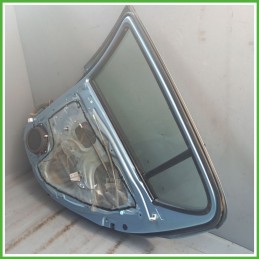 Porta Portiera Sportello Posteriore Destra DX AZZURRO CHIARO ICE BLUE ZG HYUNDAI i20 Berlina 2009 2011 Originale Usato