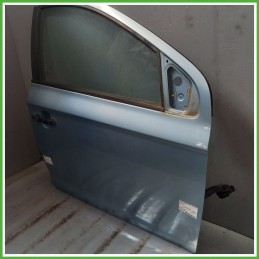 Porta Portiera Sportello Anteriore Destra DX AZZURRO CHIARO ICE BLUE ZG HYUNDAI i20 Berlina 2009 2011 Originale Usato