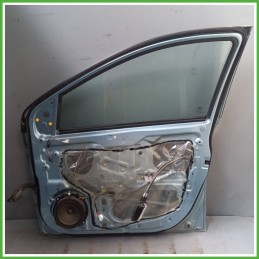 Porta Portiera Sportello Anteriore Destra DX AZZURRO CHIARO ICE BLUE ZG HYUNDAI i20 Berlina 2009 2011 Originale Usato
