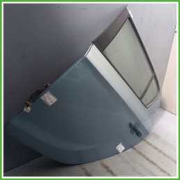 Porta Portiera Sportello Posteriore Sinistra SX AZZURRO CHIARO ICE BLUE ZG HYUNDAI i20 Berlina 2009 2011 Originale Usato