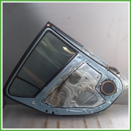 Porta Portiera Sportello Posteriore Sinistra SX AZZURRO CHIARO ICE BLUE ZG HYUNDAI i20 Berlina 2009 2011 Originale Usato