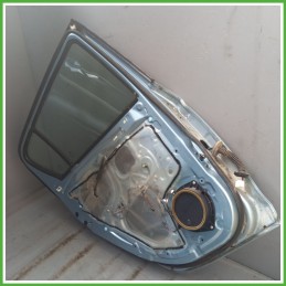 Porta Portiera Sportello Posteriore Sinistra SX AZZURRO CHIARO ICE BLUE ZG HYUNDAI i20 Berlina 2009 2011 Originale Usato