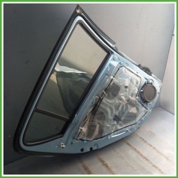 Porta Portiera Sportello Posteriore Sinistra SX AZZURRO CHIARO ICE BLUE ZG HYUNDAI i20 Berlina 2009 2011 Originale Usato