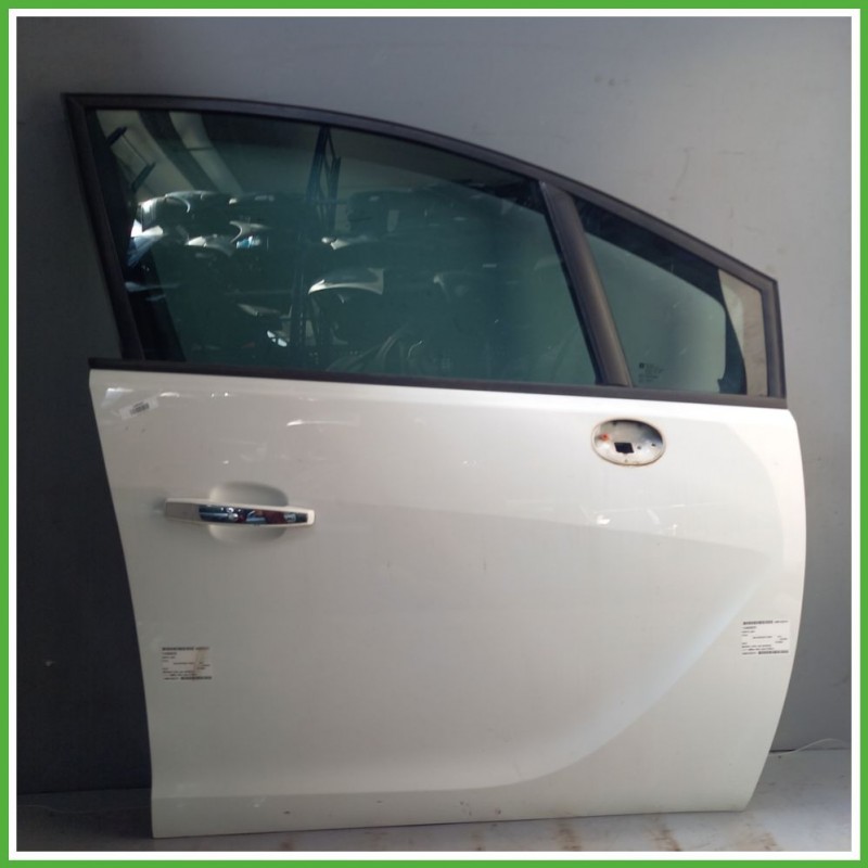 Porta Portiera Sportello Anteriore Destra DX BIANCO 10U 474 OPEL MERIVA S10 Monovolume 2010 2016 Originale Usato