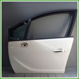 Porta Portiera Sportello Anteriore Sinistra SX BIANCO 10U 474 OPEL MERIVA S10 Monovolume 2010 2016 Originale Usato