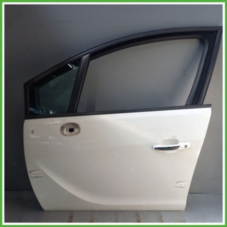 Porta Portiera Sportello Anteriore Sinistra SX BIANCO 10U 474 OPEL MERIVA S10 Monovolume 2010 2016 Originale Usato
