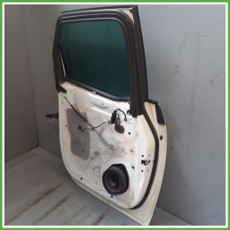 Porta Portiera Sportello Posteriore Sinistra SX BIANCO 10U 474 OPEL MERIVA S10 Monovolume 2010 2016 Originale Usato