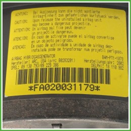 Airbag Guidatore Sinistro SX OPEL CORSA X01 1.2 16V 13111507 2000 2006 DELPHI 18110982