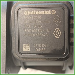 Debimetro Misuratore Massa Aria CONTINENTAL 5WK9-7020 NISSAN QASHQAI J10E/JJ10E 1.5 dCi 8200651315 2010 2014
