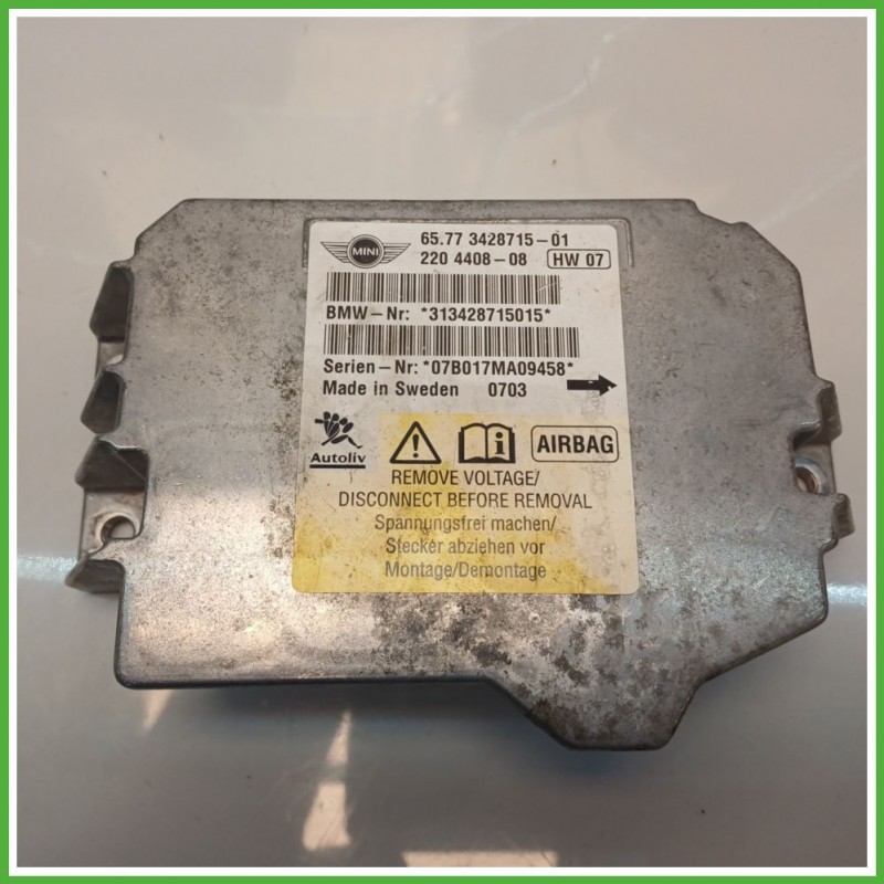 Centralina Airbag AUTOLIV 2204408-08 MINI MINI R56 1.6 16V 65779812297 2006 2010