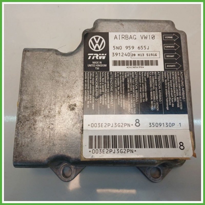 Centralina Airbag TRW 391240 VOLKSWAGEN PASSAT 3C 1.4 16V TSI 5N0959655AA009 2005 2010