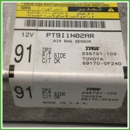 Centralina Airbag TRW 235731-103 TOYOTA COROLLA VERSO 2.2 16V 891700F012 2004 2009