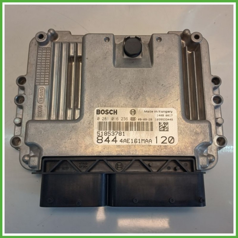 Centralina Motore Iniezione ECU BOSCH 0281016236 LANCIA DELTA TH 1.6 MJT 88kw 51853781 2008 2011