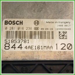Centralina Motore Iniezione ECU BOSCH 0281016236 LANCIA DELTA TH 1.6 MJT 88kw 51853781 2008 2011