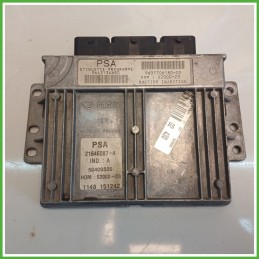 Centralina Motore Iniezione ECU SAGEM 21646087-4 PEUGEOT 206 1.4 55kw 1938G1 1998 2009
