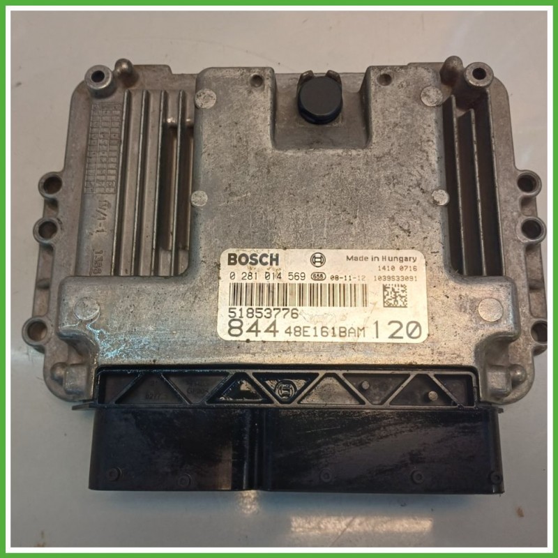 Centralina Motore Iniezione ECU BOSCH 0281012569 LANCIA DELTA TH 1.6 MJT 88kw 51853776 2008 2011