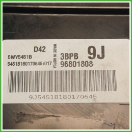 Centralina Motore Iniezione ECU SIEMENS 5WY5451B CHEVROLET (DAEWOO) MATIZ M200 49kw 96417301 2005 2010