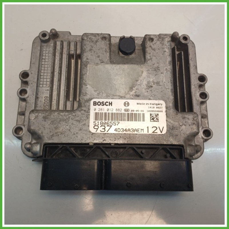Centralina Motore Iniezione ECU BOSCH 0281012882 ALFA ROMEO 147 W8 1.9 JTD 88kw 51806557 2004 2011