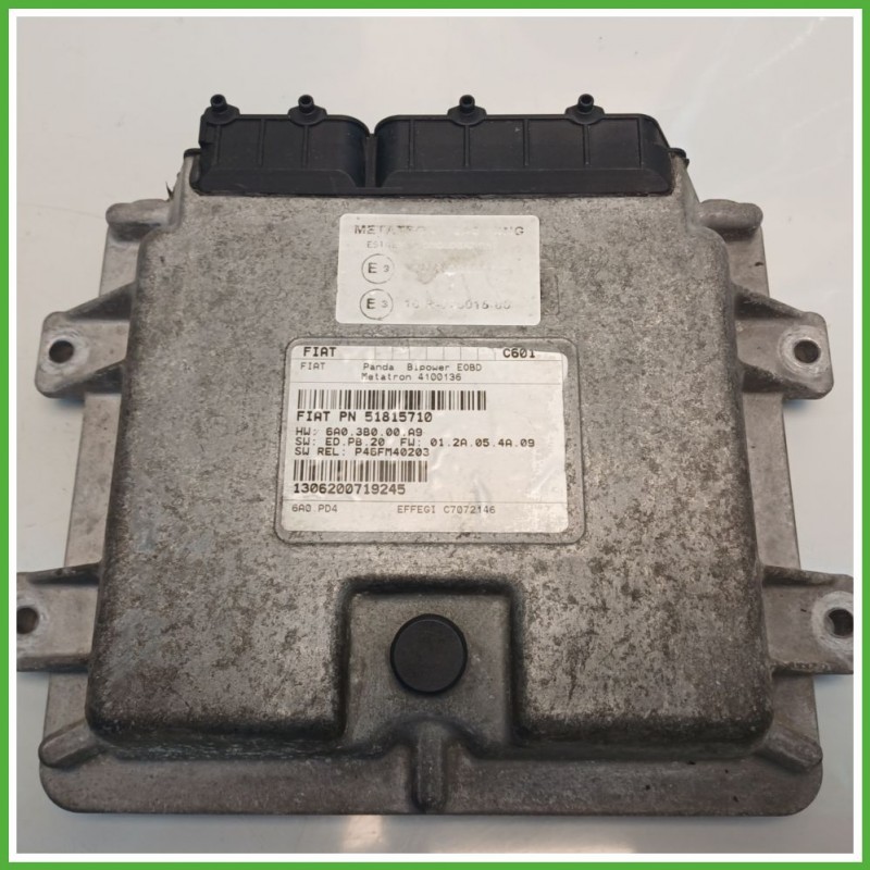 Centralina Motore Iniezione GAS METATRON 4100136 FIAT PANDA 2Q 1.2 44kw 51815710 2003 2010