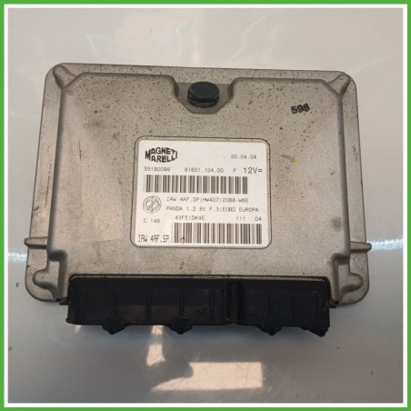 Centralina Motore Iniezione ECU MAGNETI MARELLI IAW4AF.SP FIAT PANDA 2Q 1.2 44kw 55190098 2003 2010