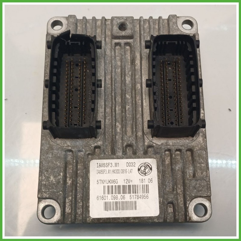 Centralina Motore Iniezione ECU MAGNETI MARELLI IAW5SF3.M1 FIAT GRANDE PUNTO 2Y 1.2 48kw 51784956 2005 2008