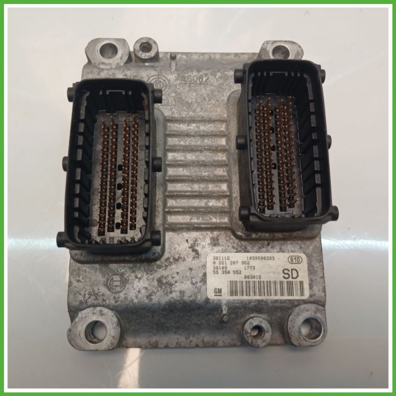 Centralina Motore Iniezione ECU BOSCH 0261207962 OPEL CORSA X01 1.2 16V 55kw 9164475 2000 2006