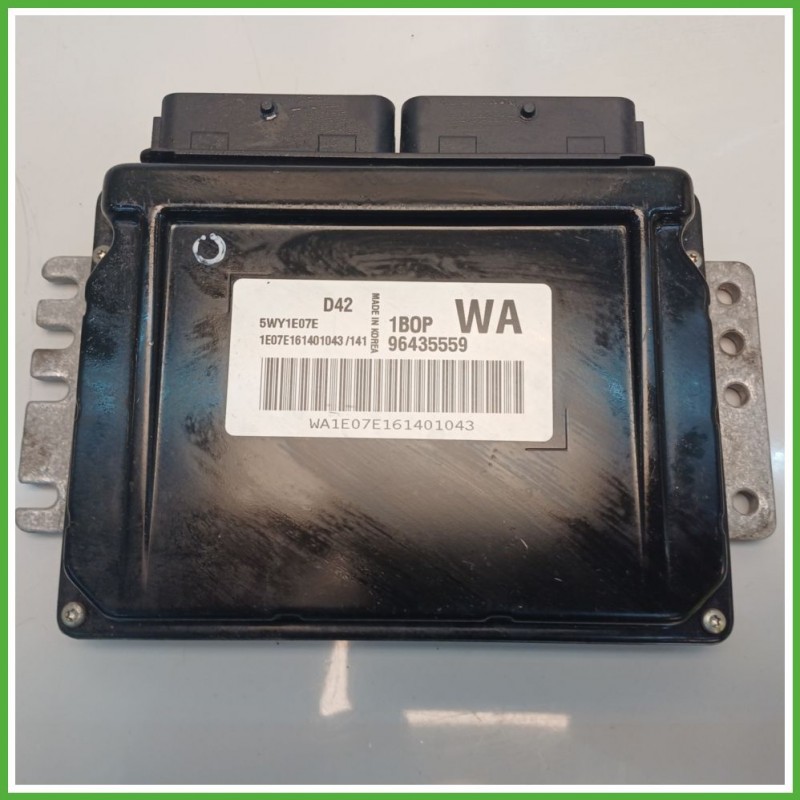 Centralina Motore Iniezione ECU SIEMENS 5WY1E07E CHEVROLET (DAEWOO) KALOS T200 1.2 53kw 96376652 2005 2008