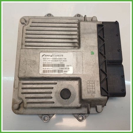 Centralina Motore Iniezione ECU MAGNETI MARELLI MJD6F3.Y1 LANCIA YPSILON TI 1.3 MJT 77kw 51816282 2008 2013