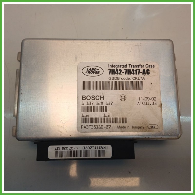 Centralina Convertitore di Coppia BOSCH 1137328137 LAND ROVER RANGE ROVER SPORT 2.7 NNW512070 2005 2008