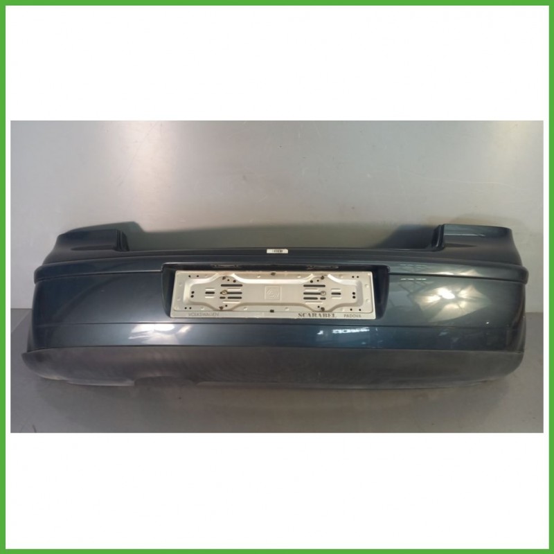 Paraurti Posteriore VOLKSWAGEN POLO 9N Berlina GRIGIO SCURO F8 C7V 6Q6807301ALGRU 2001 2005 Originale Usato