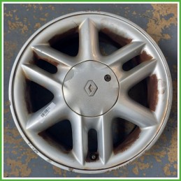 Cerchio Singolo in Lega RENAULT SCENIC (dal 03/1999 al 05/2003) 15 pollici 15" 6.0J 4x100 ET 43 originale usato al pz