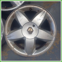Cerchio Singolo in Lega RENAULT MEGANE 2a Serie (dal 02/2006) 16 pollici 16" 6.5J 4x100 ET 49 originale usato al pz