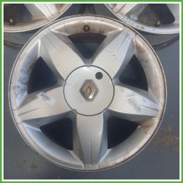 Cerchio Singolo in Lega RENAULT MEGANE 2a Serie (dal 02/2006) 16 pollici 16" 6.5J 4x100 ET 49 originale usato al pz