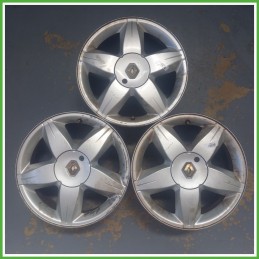 Cerchio Singolo in Lega RENAULT MEGANE 2a Serie (dal 02/2006) 16 pollici 16" 6.5J 4x100 ET 49 originale usato al pz