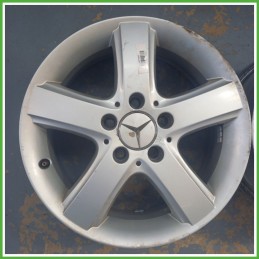 Cerchio Singolo in Lega MERCEDES-BENZ Classe B (T245) (dal 03/2005) 16 pollici 16" 6.0J 5x112 ET 46 originale usato al pz