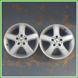 Cerchio Singolo in Lega MERCEDES-BENZ Classe B (T245) (dal 03/2005) 16 pollici 16" 6.0J 5x112 ET 46 originale usato al pz
