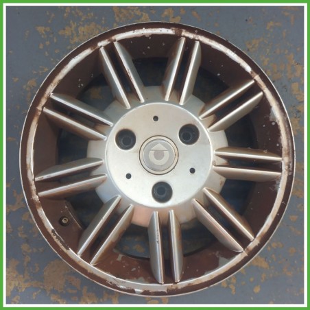 Cerchio Singolo in Lega SMART COUPE (C450) (dal 07/1998 al 01/2004) 15 pollici 15" 3.5J 3x112.5 ET 20.5 originale usato al pz