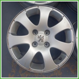 Cerchi in Lega PEUGEOT 307 (dal 04/2001 al 12/2006) 15 pollici 15" 6.0J 4x108 ET 27 4pz originali usati