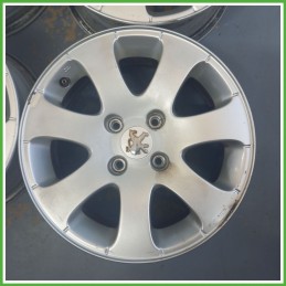 Cerchi in Lega PEUGEOT 307 (dal 04/2001 al 12/2006) 15 pollici 15" 6.0J 4x108 ET 27 4pz originali usati