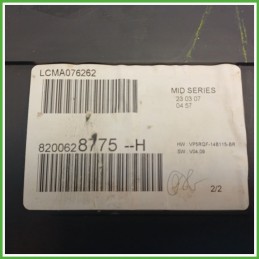 Quadro strumenti contachilometri tachimetro VISTEON VP5QF-14B115-BR RENAULT CLIO 3a Serie 1.2 16V 8201060305